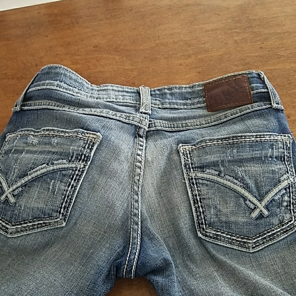 BKE The Buckle Star Flare Jeans 24x31 1/2